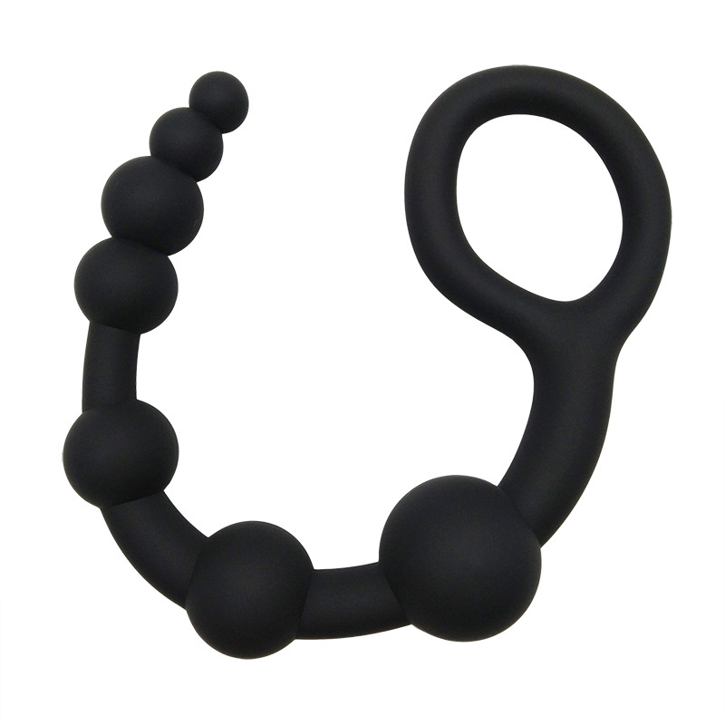 Silicone 7 Beads Pull Anal Bead.