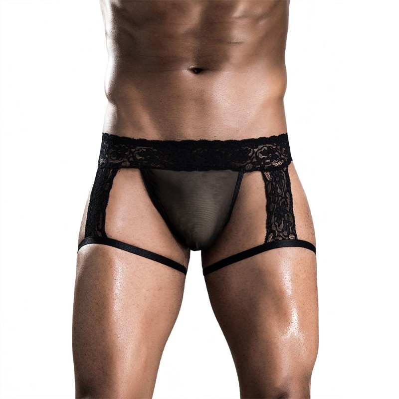 Male Thigh Strap Lace Thong