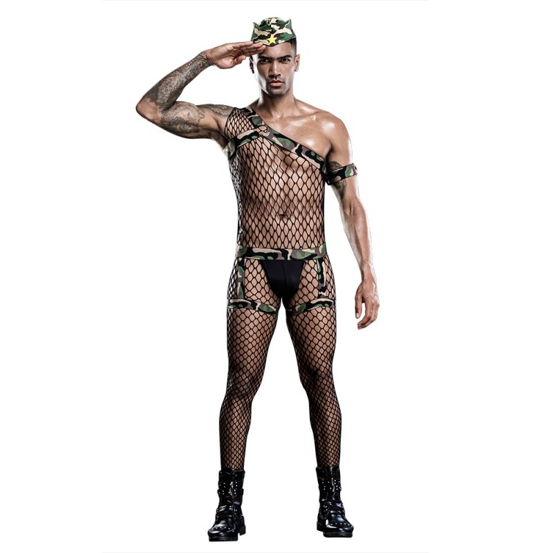 Male Sexy Soldier Outfit