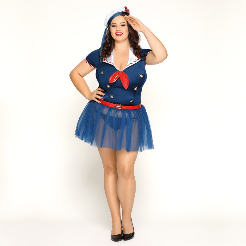 Plus Size Navy Outfit