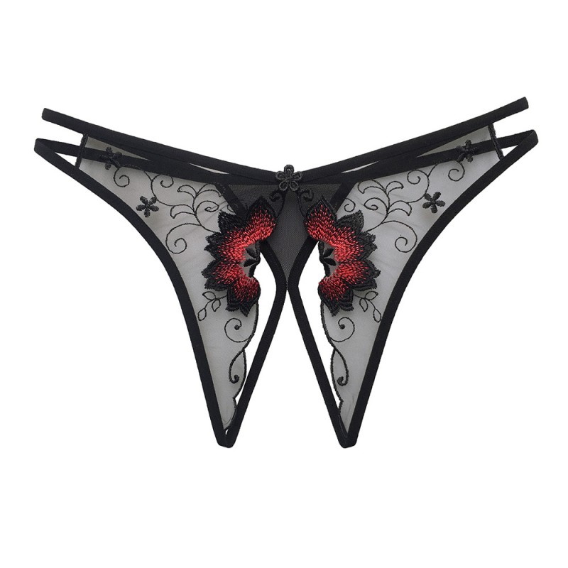 Fire Flower Crotchless G-string