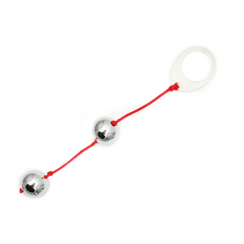 2 Balls Stainless Steel Anal Beads