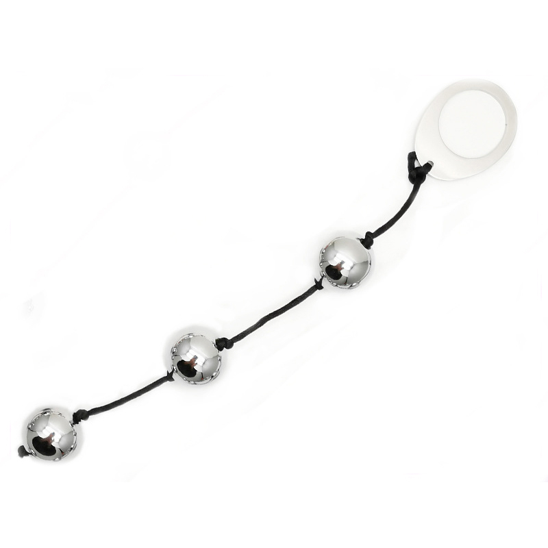 3 Balls Stainless Steel Anal Beads