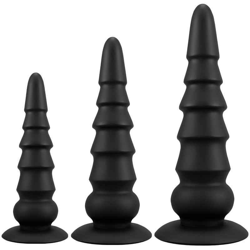 Pointed Tower Silicone Anal Plug