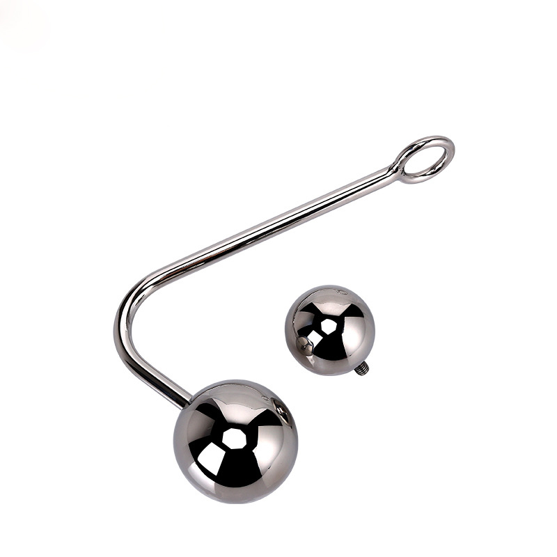 2 Removeable Balls Anal Hook Kit
