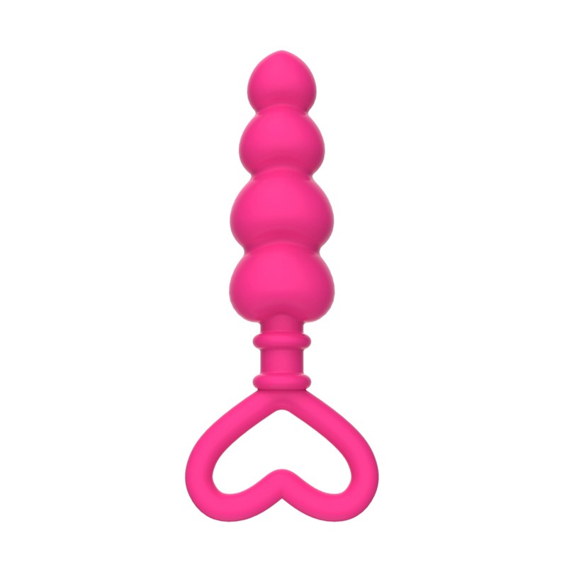 Love Silicone Anal Plug in Pink