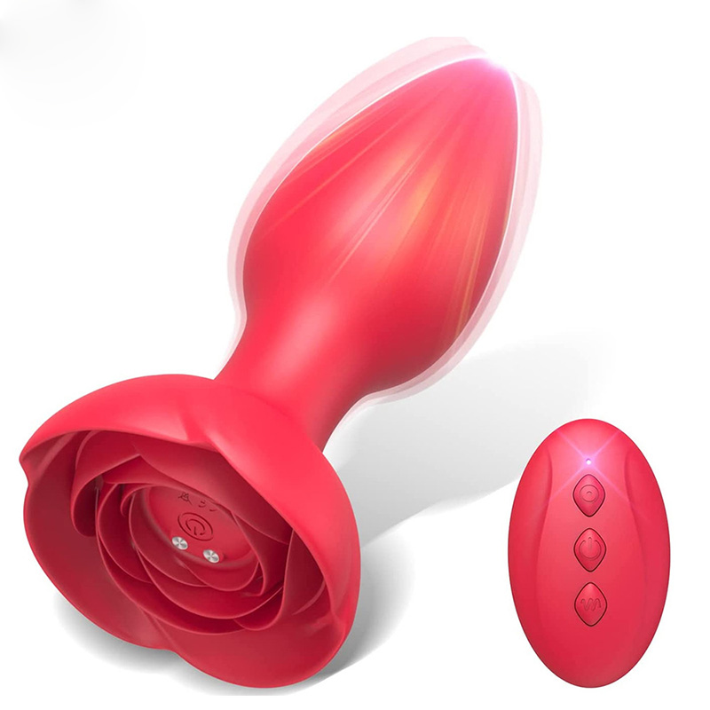 Rose Base Anal Vibrator