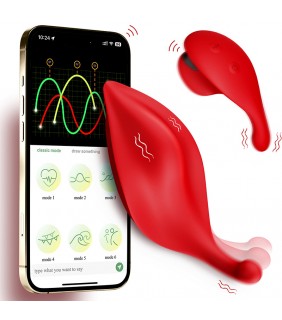 App Control Wearable Vibrator - Leaf