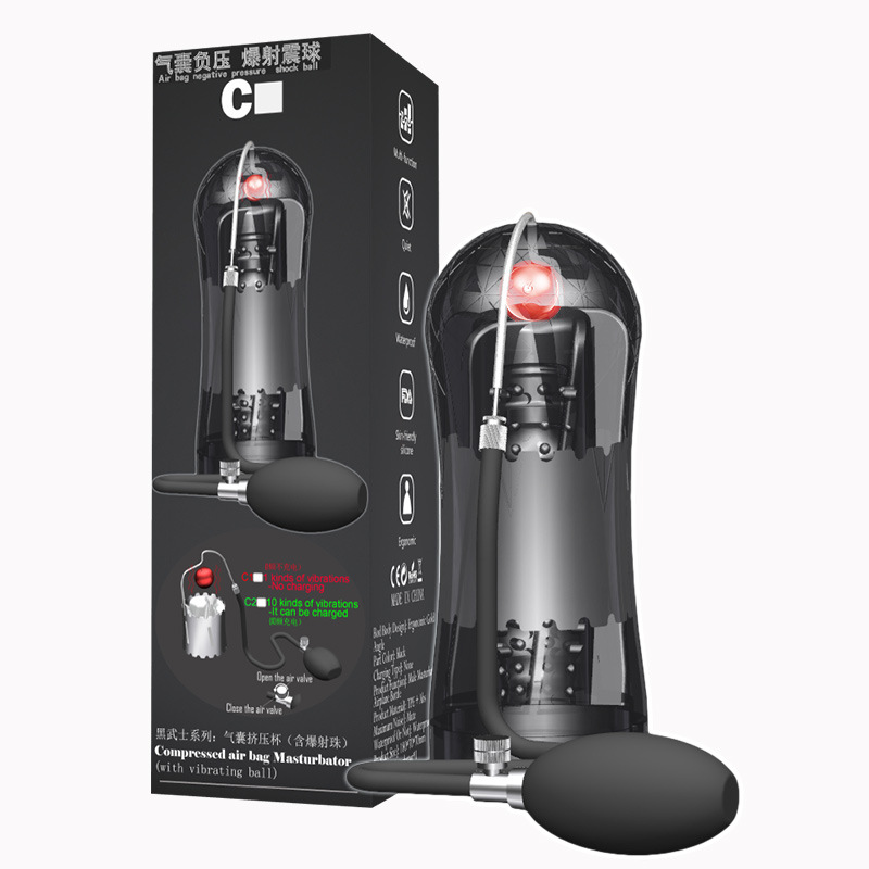 Air Compress and Vibrating Stroker III - Rechargeable