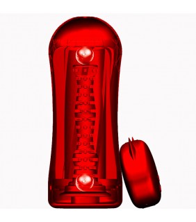Wireless Control Stroker with Two Vibrating Balls - B