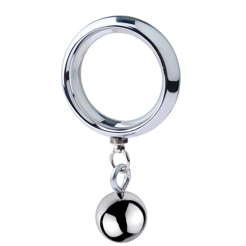 Cock Ring with One Weight Ball