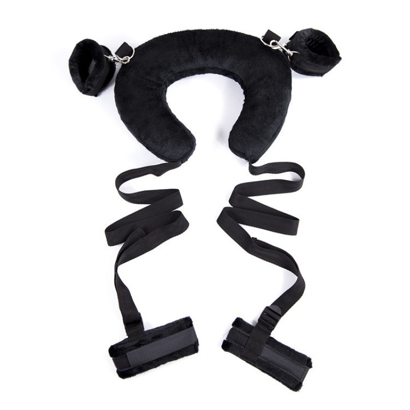 Pillow Sex Position Sling with Wrist Cuffs