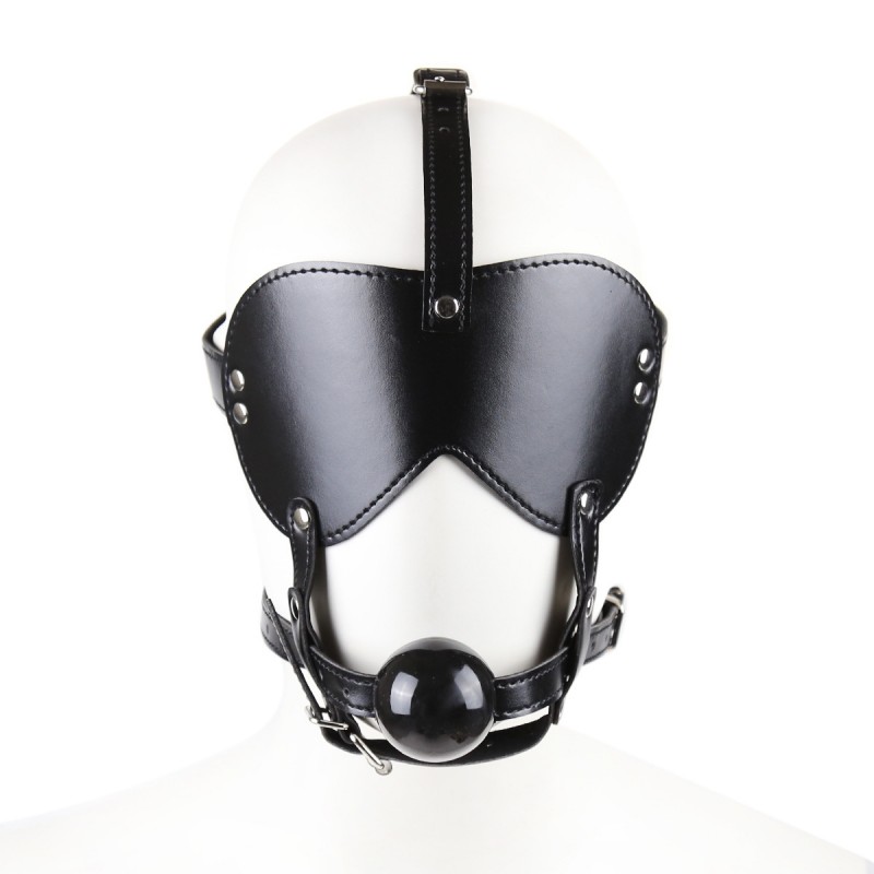 Blindfold Harness and Ball Gag