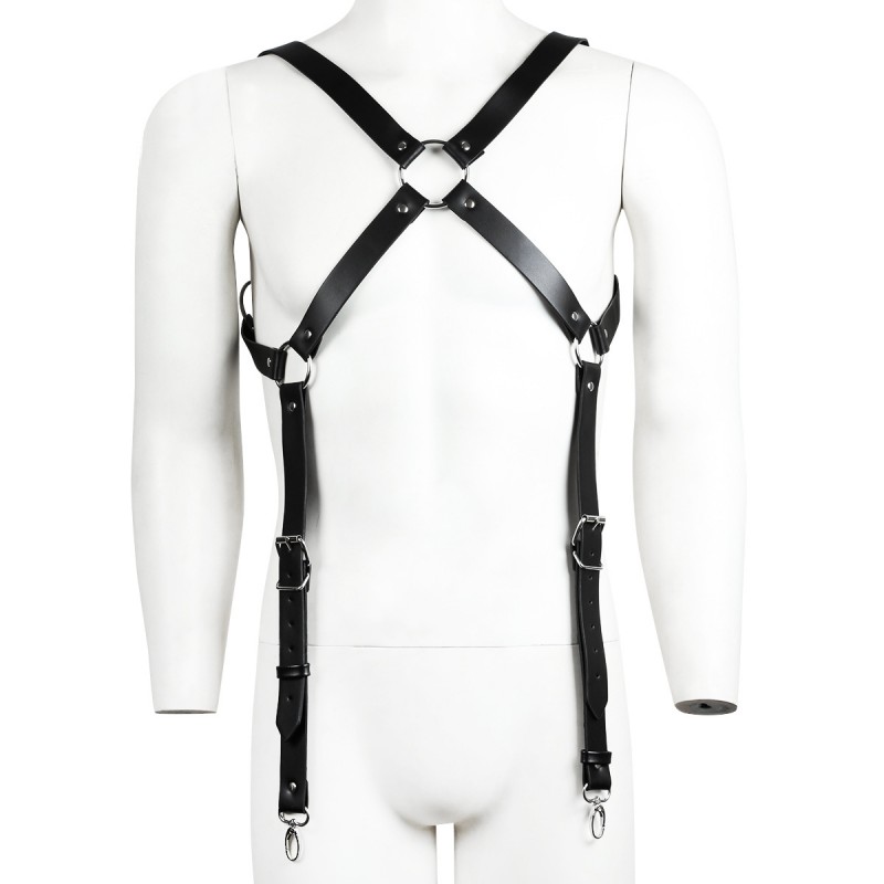Chest Harness with Suspender Belts