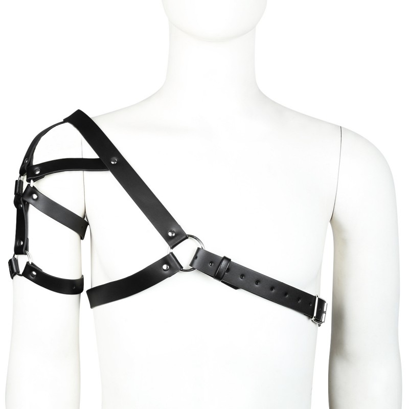 Male Tied Arm Chest Harness