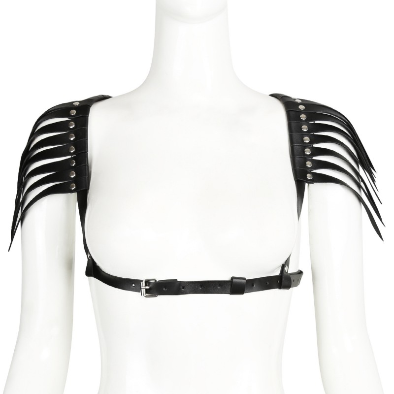 Unisex Shoulder Tassel Chest Harness