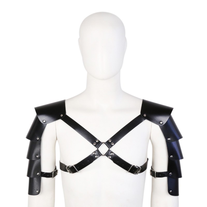 PU Shoulder Armor Chest Harness