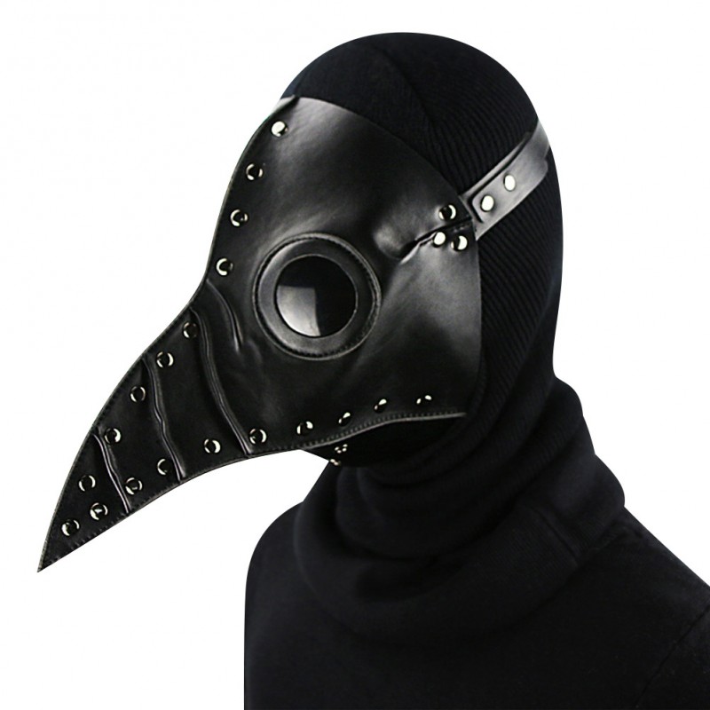 Spiked Long Plague Beak Mask