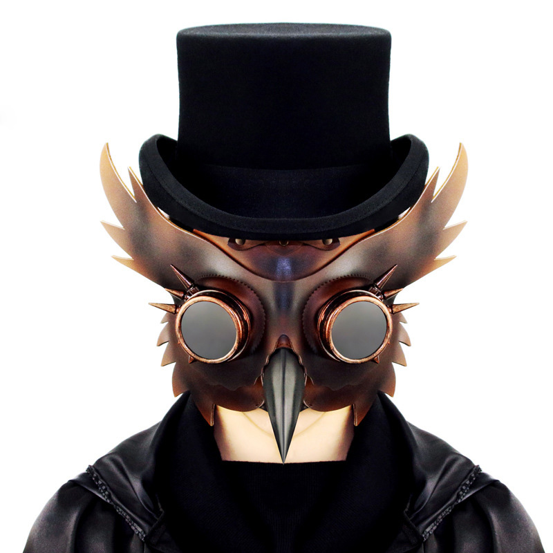 Steampunk Winged Bird Mask