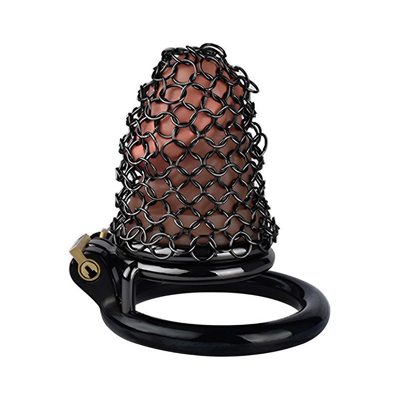 Stainless Steel Mesh Cock Cage - S