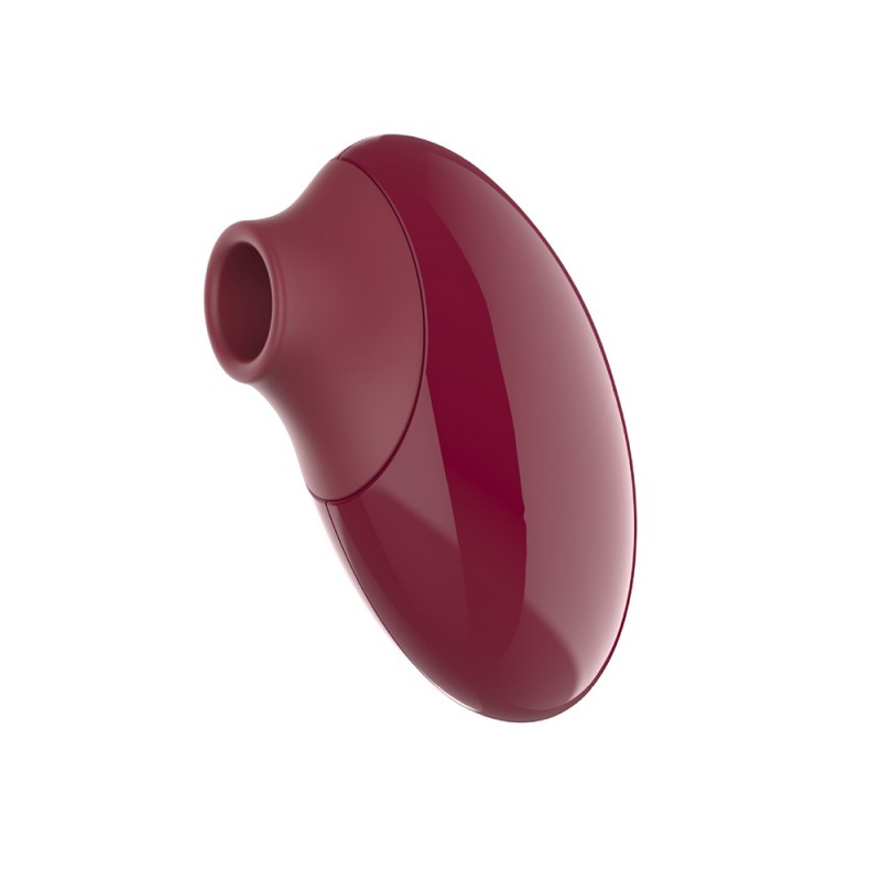 Clitoral Suction Vibrator in Wine Red 