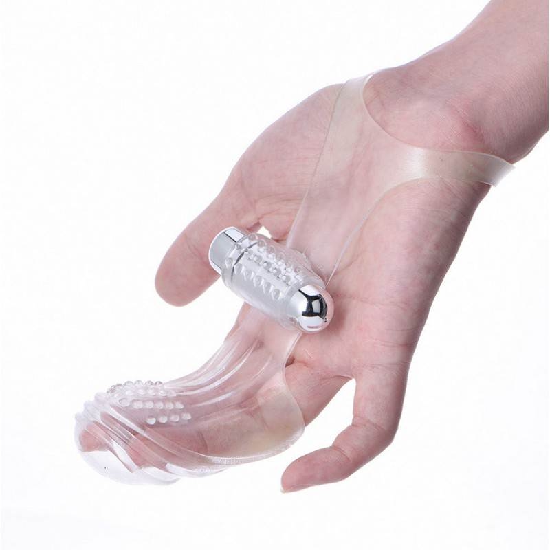 Soft Finger Sleeve with Vibrator