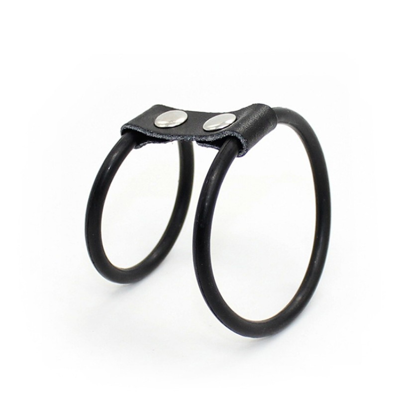 2 Rings Silicone Cock Ring