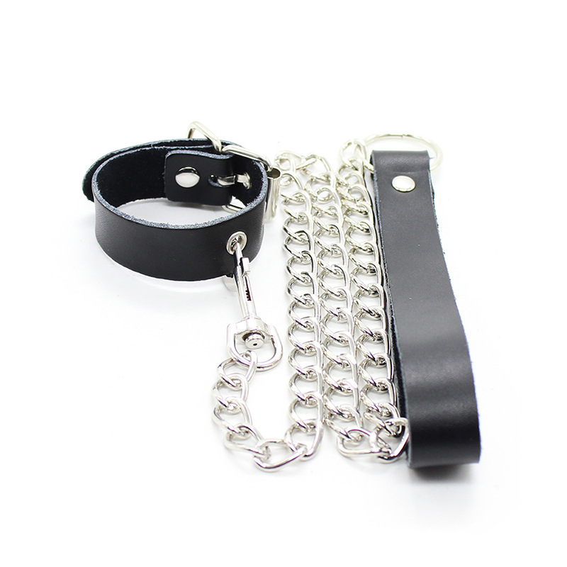 Strict Leather Leash Penis Strap