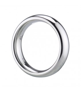Glossy Zinc Alloy Cock Ring