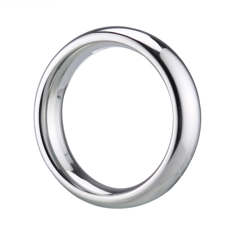 Glossy Zinc Alloy Cock Ring