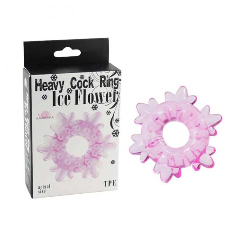 Ice Flower Heavy Cock Ring