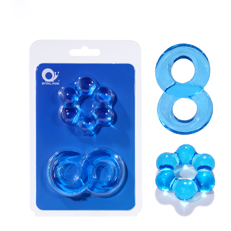 EIGHT and Flower Cock Rings Kit