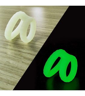 Luminous Cock Ring - Dual Rings