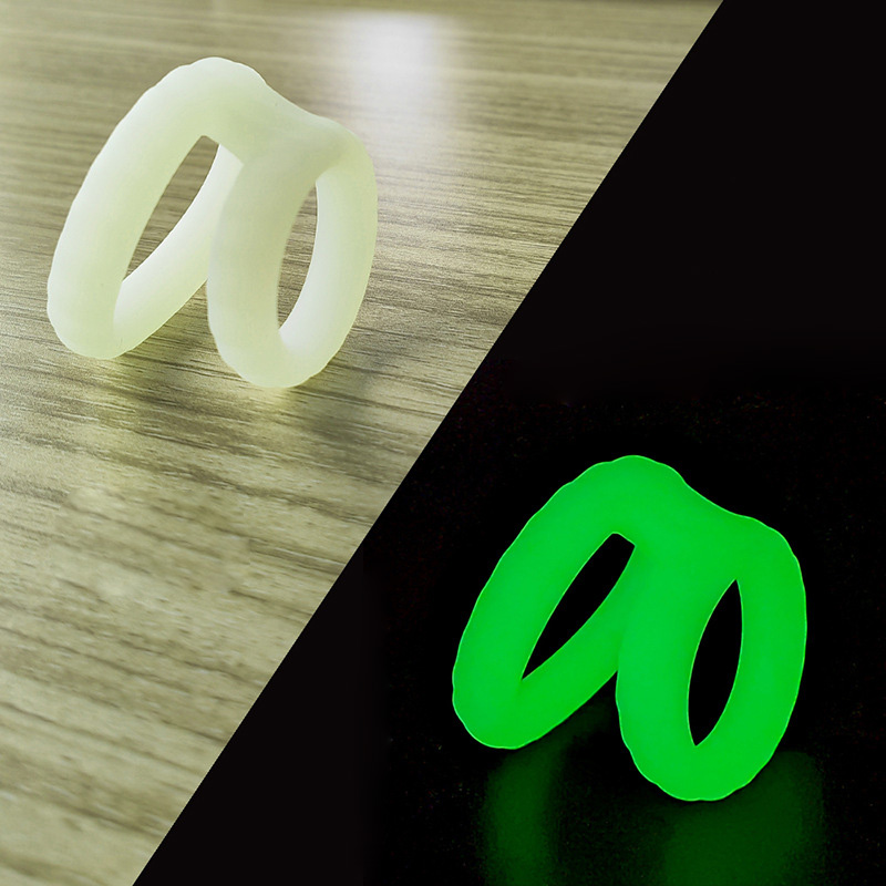 Luminous Cock Ring - Dual Rings