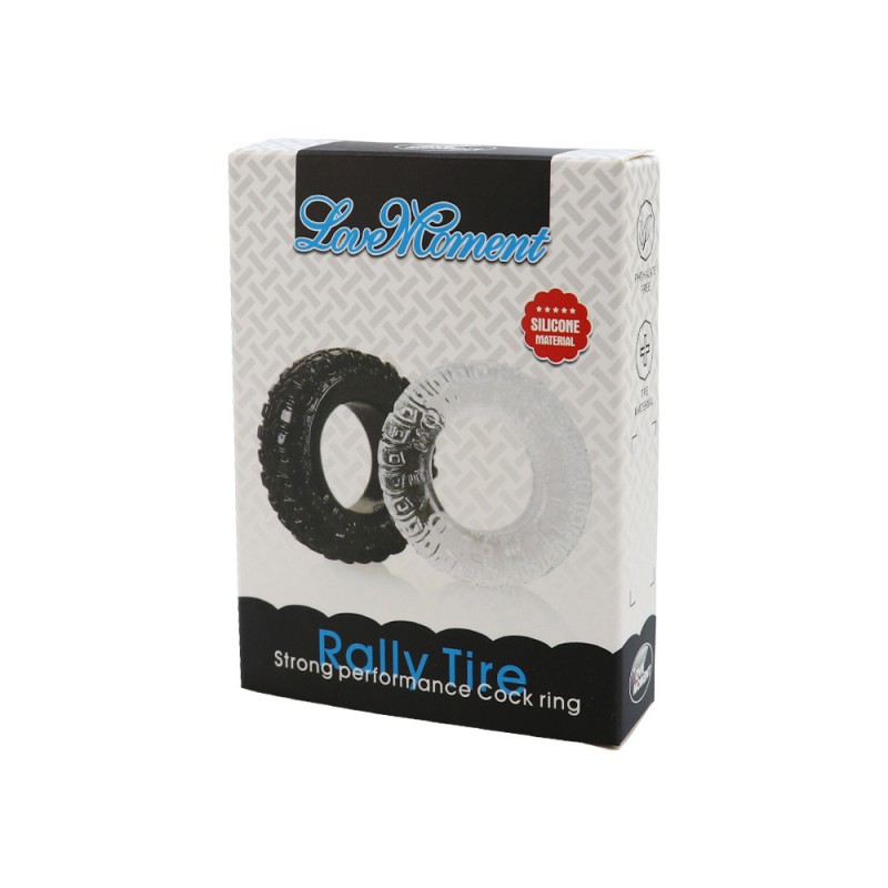 Rally Tire Silicone Cock Rings Kit