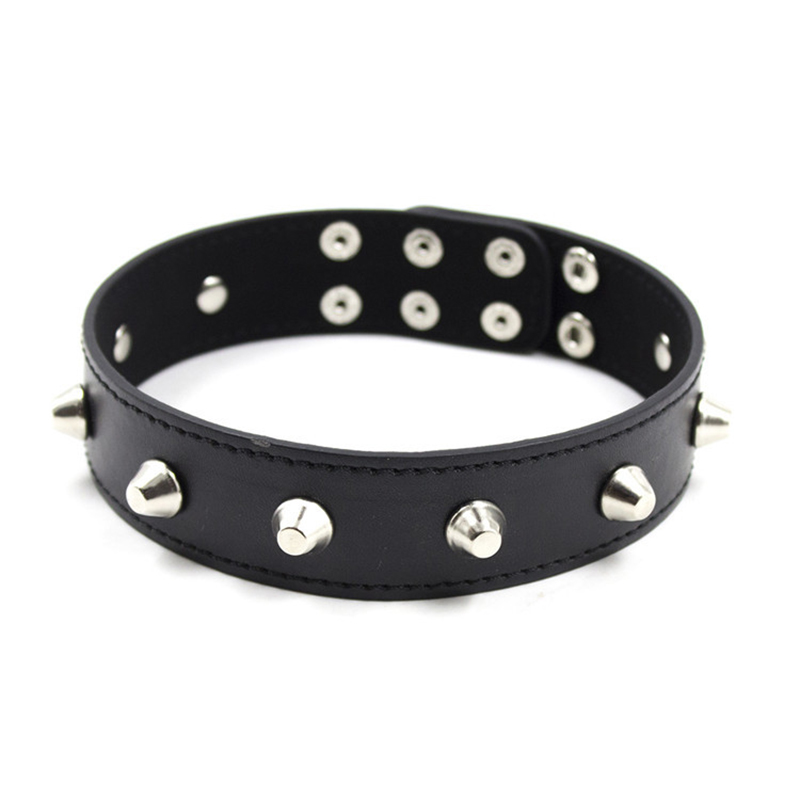 Spiked PU Leather Collar