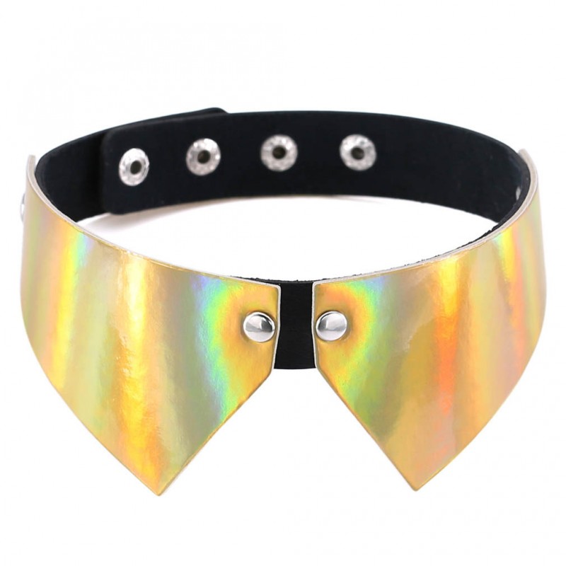 Colorful Lacer PU Collar