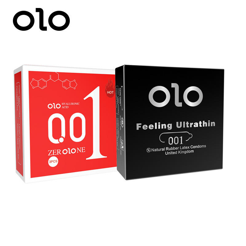 OLO 001 Condom IV - 3pcs