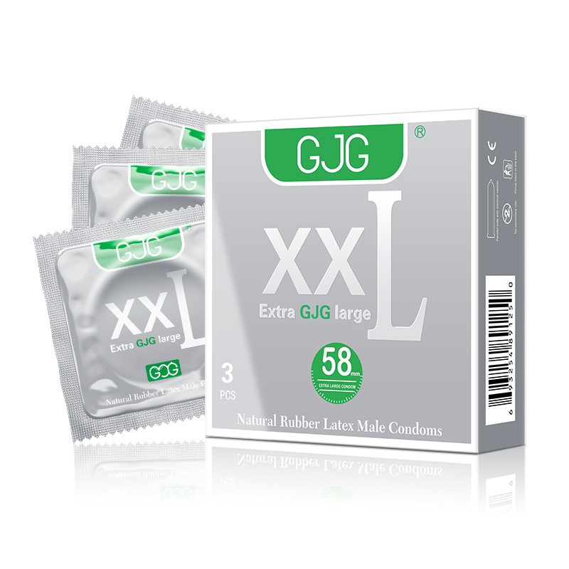 GJG 58mm Condom - 3pcs