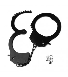 Metal Handcuffs in Black