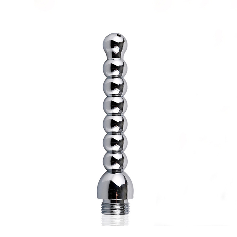 Alloy 8 Beads Anal Cleansing Nozzle