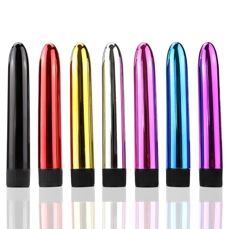 Plating Bullet Vibrator - 7 Inches