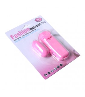 Wire Control Egg Vibrator in Pink