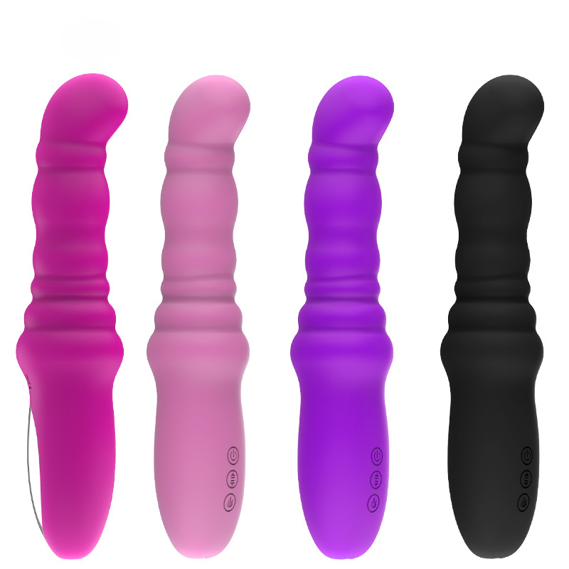Double Pleasure Thrusting and Heating G-spot Vibrator