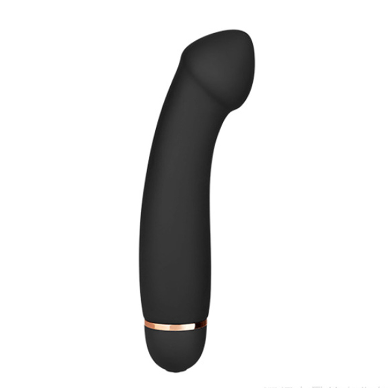Realistic Dildo G-spot Vibrator in Black