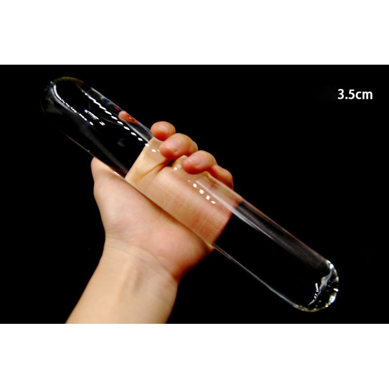 35mm Dia Glass Rod Anal Plug