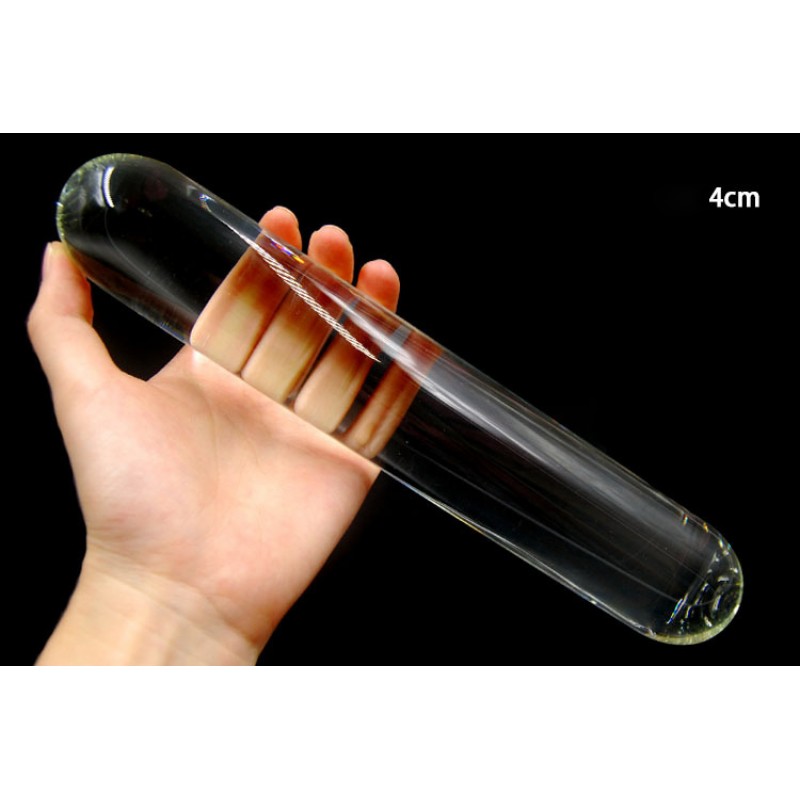 40mm Dia Glass Rod Anal Plug