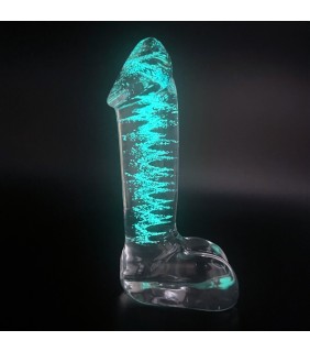 Luminous Glass Dildo