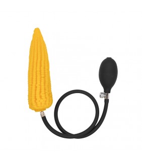 Fruit Inflatable Anal Plug - Corn