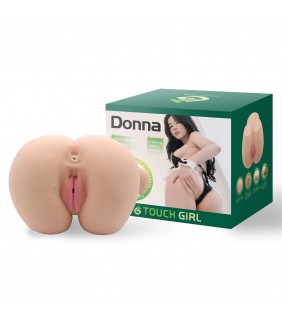 7.7lb Vibrating Ass Doll - Donna